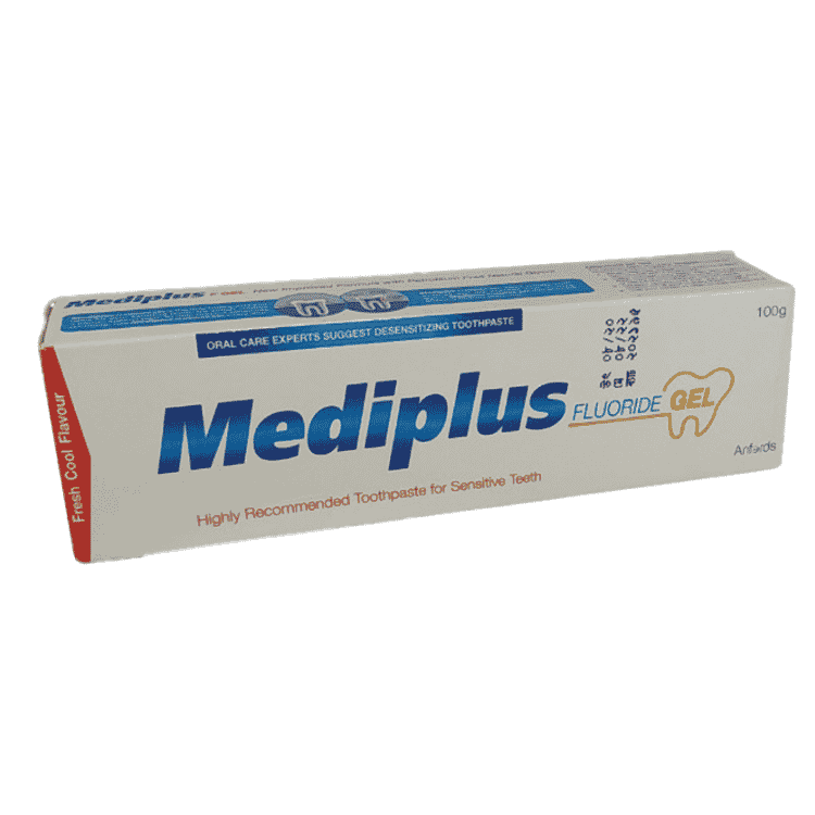 Mediplus Fluoride Gel Toothpaste 100gm